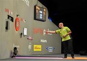 12 October 2014; Michael van Gerwen in action during his match with James Wade. partypoker.com World Grand Prix Final, Citywest Hotel, Saggart, Co. Dublin. Picture credit: Barry Cregg / SPORTSFILE