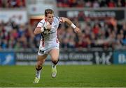 11 October 2014; Craig Gilroy, Ulster. Guinness PRO12, Round 6, Ulster v Glasgow Warriors. Kingspan Stadium, Ravenhill Park, Belfast, Co. Antrim. Picture credit: Oliver McVeigh / SPORTSFILE