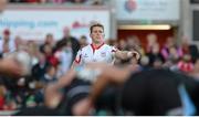 11 October 2014; Craig Gilroy, Ulster. Guinness PRO12, Round 6, Ulster v Glasgow Warriors. Kingspan Stadium, Ravenhill Park, Belfast, Co. Antrim. Picture credit: Oliver McVeigh / SPORTSFILE