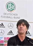 13 October 2014; Germany head coach Joachim Loew during a press conference ahead of their UEFA EURO 2016 Championship Qualifer, Group D, game against the Republic of Ireland on Tuesday. Germany Press Conference, Mercedes-Benz, Essen, Germany. Picture credit: David Maher / SPORTSFILE