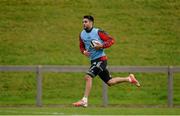 14 October 2014; Munster's Conor Murray in action during squad training ahead of their European Rugby Champions Cup 2014/15, Pool 1, Round 1, game against Sale Sharks on Saturday. Munster Rugby Squad Training, University of Limerick, Limerick. Picture credit: Diarmuid Greene / SPORTSFILE