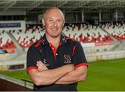 14 October 2014; Ulster Head Coach Neil Doak during a press conference ahead of their European Rugby Champions Cup 2014/15, Pool 3, Round 1, game against Leicester Tigers on Saturday. Ulster Rugby Press Conference, Kingspan Stadium, Ravenhill Park, Belfast, Co. Antrim. Picture credit: Oliver McVeigh / SPORTSFILE