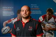 14 October 2014; Ulster's Rory Best during a press conference ahead of their European Rugby Champions Cup 2014/15, Pool 3, Round 1, game against Leicester Tigers on Saturday. Ulster Rugby Press Conference, Kingspan Stadium, Ravenhill Park, Belfast, Co. Antrim. Picture credit: Oliver McVeigh / SPORTSFILE