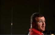 14 October 2014; Munster's Dave Kilcoyne during a press conference ahead of their European Rugby Champions Cup 2014/15, Pool 1, Round 1, game against Sale Sharks on Saturday. Munster Rugby Press Conference, Castletroy Park Hotel, Limerick. Picture credit: Diarmuid Greene / SPORTSFILE