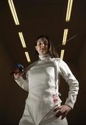30 March 2007; Irish Fencing Sports Star Siobhan Byrne pictured at DCU, Dublin. Picture credit: Brian Lawless / SPORTSFILE