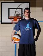 22 March 2007; DART Killester basketballer Bryce Burch who is originally from Houston, Texas, USA. Killester, Dublin. Picture credit: Brian Lawless / SPORTSFILE