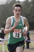 31 March 2007; Ireland's Chris Jones in action  during the Inter Boys 6,000m race. KitKat SIAB Cross Country International. St. Clare's, Dublin City University, Dublin. Picture credit: Tomás Greally / SPORTSFILE