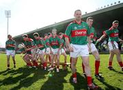 8 April 2007; The Mayo squad break from the team photograph. Allianz National Football League, Division 1A, Round 7, Tyrone v Mayo, Healy Park, Omagh, Co. Tyrone. Picture credit: Oliver McVeigh / SPORTSFILE