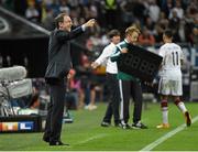 14 October 2014; Republic of Ireland manager Martin O'Neill during the game. UEFA EURO 2016 Championship Qualifer, Group D, Germany v Republic of Ireland, Veltins Stadium, Gelsenkirchen, Germany. Picture credit: Pat Murphy / SPORTSFILE