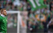 11 October 2014; James McClean, Republic of Ireland. UEFA EURO 2016 Championship Qualifer, Group D, Republic of Ireland v Gibraltar. Aviva Stadium, Lansdowne Road, Dublin. Picture credit: Barry Cregg / SPORTSFILE