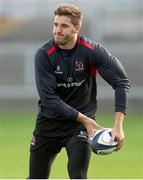 17 October 2014; Ulster's Stuart McCloskey during the squad captain's run ahead of their side's European Rugby Champions Cup 2014/15, Pool 3, Round 1, match against Leicester Tigers on Saturday. Ulster Rugby Captain's Run, Kingspan Stadium, Ravenhill Park, Belfast, Co. Antrim. Picture credit: John Dickson / SPORTSFILE