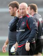 17 October 2014; Ulster head coach Neil Doak during the squad captain's run ahead of their side's European Rugby Champions Cup 2014/15, Pool 3, Round 1, match against Leicester Tigers on Saturday. Ulster Rugby Captain's Run, Kingspan Stadium, Ravenhill Park, Belfast, Co. Antrim. Picture credit: John Dickson / SPORTSFILE