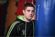 17 October 2014; Joe Ward pictured at a press conference where his signing to AIBA Pro Boxing was announced. National Stadium, Dublin. Picture credit: Ramsey Cardy / SPORTSFILE