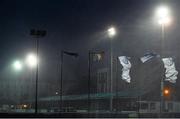 17 October 2014; A general view of the wet conditions before the game. SSE Airtricity League Premier Division, Bray Wanderers v Dundalk. Carlisle Grounds, Bray, Co. Wicklow. Picture credit: David Maher / SPORTSFILE