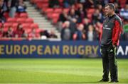 18 October 2014; Munster head coach Anthony Foley. European Rugby Champions Cup 2014/15, Pool 1, Round 1, Sale Sharks v Munster, AJ Bell Stadium, Sale, Greater Manchester, England. Picture credit: Brendan Moran / SPORTSFILE
