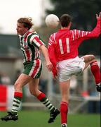 24 October 1993; Anthony Buckley of Cork City during the Bord Gáis National League Premier Division match between St Patrick's Athletic and Cork City at Tolka Park in Dublin. Photo by David Maher/Sportsfile