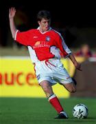 13 August 1999: Dessie Byrne of St Patrick's Athletic during the Eircom League Premier Division match between St Patrick's Athletic and Derry City at Richmond Park in Dublin. Photo by David Maher/Sportsfile