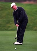 11 November 1999; Fred Cogley putts on the 5th green during the ESSO Links Pro-Am at Royal Dublin Golf Club in Dublin. Photo by Matt Browne/Sportsfile