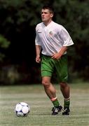 25 July 1999; John Frost during a Republic of Ireland training session at Karlbergsplan in Linkoping, Sweden. Photo by David Maher/Sportsfile