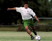 25 July 1999; John Frost during a Republic of Ireland training session at Karlbergsplan in Linkoping, Sweden. Photo by David Maher/Sportsfile