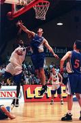 30 January 1999; John Leahy of Star of the Sea during the Sprite Cup Semi-Final match between Star of the Sea and Blue Demons at the National Basketball Arena in Tallaght, Dublin. Photo by Ray Lohan/Sportsfile