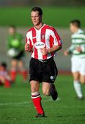 21 November 1999; Johnny McIvor of Derry City during the Eircom League Premier Division match between Shamrock Rovers and Derry City at Morton Stadium in Santry, Dublin. Photo by Ray McManus/Sportsfile