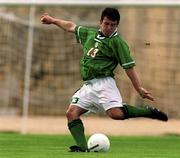 22 November 1999; Keith Foy of Republic of Ireland during the UEFA Under 18 Championship Preliminary Round match between Republic of Ireland and Liechenstein at the National Stadium in Ta' Qali, Malta. Photo by David Maher/Sportsfile