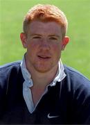 12 July 1999; Mark McHugh during a Ireland Rugby U21 squad portaits session at Wanderers Rugby Club in Dublin. Photo by Brendan Moran/Sportsfile