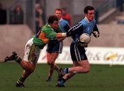 28 November 1999; Paddy Christie of Dublin in action against John McGlynn of Kerry during the Church & General National Football League match between Dublin and Kerry at Parnell Park in Dublin. Photo by David Maher/Sportsfile