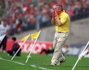 28 September 1997; Kerry manager Páidí Ó Sé during the Bank of Ireland All-Ireland Senior Football Championship Final match between Kerry and Mayo at Croke Park in Dublin. Photo by Brendan Moran/Sportsfile