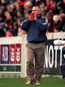 28 November 1999; Kerry manager Páidí O'Sé during the Church & General National Football League match between Dublin and Kerry at Parnell Park in Dublin. Photo by Aoife Rice/Sportsfile