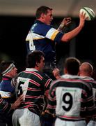 19 November 1999; Robert Casey of Leinster during the Heineken European Cup Pool 1 match between Leinster and Leicester Tigers at Donnybrook Stadium in Dublin. Photo by Brendan Moran/Sportsfile