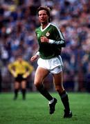 23 May 1987; Ronnie Whelan of Republic of Ireland during an international friendly match against Brazil at Lansdowne Road in Dublin. Photo by Ray McManus/Sportsfile