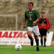 22 November 1999; Thomas Butler of Republic of Ireland during the UEFA Under 18 Championship Preliminary Round match between Republic of Ireland and Liechenstein at the National Stadium in Ta' Qali, Malta. Photo by David Maher/Sportsfile