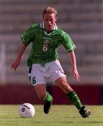 24 November 1999; Thomas Butler of Republic of Ireland during the UEFA Under 18 Championship Preliminary Round match between Republic of Ireland and Malta at the Hibernians Football Ground in Paola, Malta. Photo by David Maher/Sportsfile