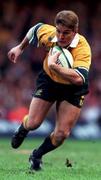 6 November 1999; Tim Horan of Australia during the Rugby World Cup Final match between Australia and France at the Millenium Stadium in Cardiff, Wales. Photo by Brendan Moran/Sportsfile