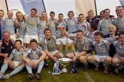 14 April 2007; Garryowen players celebrate after their win over Belfast Harlequins. AIB Senior Cup Final, Garryowen v Belfast Harlequins, Dubarry Park, Athlone, Co. Westmeath. Picture credit; Matt Browne / SPORTSFILE