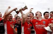14 April 2007; Armagh players celebrate their victory over Monaghan. Cadbury U21 Ulster Football Final, Armagh v Monaghan, Healy Park, Omagh, Co. Tyrone. Picture credit; Paul Mohan / SPORTSFILE