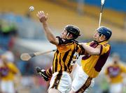 15 April 2007; Noel Hickey, Kilkenny, in action against Rory Jacob, Wexford. Allianz National Hurling League Semi - Final, Division 1, Kilkenny v Wexford, Semple Stadium, Thurles, Co. Tipperary. Picture credit; Brendan Moran / SPORTSFILE