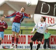 15 April 2007; Davin O'Neill, Cobh Ramblers, in action against Cathal O'Connor, Dundalk. eircom League Premier Division, Dundalk v Cobh Ramblers, Oriel Park, Dundalk. Picture credit; Paul Mohan / SPORTSFILE