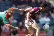 15 April 2007; Finian Hanley, Galway, in action against Ger Brady, Mayo. Allianz National Football League Semi - Final, Division 1, Mayo v Galway, Croke Park, Dublin. Picture credit; David Maher / SPORTSFILE