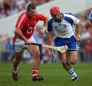 15 April 2007; Seamus Prendergast, Waterford, in action against Diarmuid O'Sullivan, Cork. Allianz National Hurling League Semi - Final, Division 1, Waterford v Cork, Semple Stadium, Thurles, Co. Tipperary. Picture credit; Ray McManus / SPORTSFILE