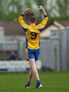 15 April 2007; Roscommon's Michael Finneran celebrates one of his side's goals. Allianz National Football League, Division 2A, Offaly v Roscommon, O'Connor Park, Tullamore, Co. Offaly. Picture credit; Brian Lawless / SPORTSFILE