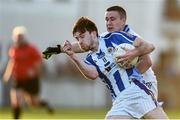 18 October 2014; Sam Molony, Ballyboden St Enda’s, in action against Kevin Bonnie, St Vincent’s. Dublin County Senior Football Championship, Semi-Final, St Vincent’s v Ballyboden St Enda’s. Parnell Park, Dublin. Picture credit: Stephen McCarthy / SPORTSFILE