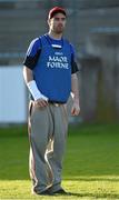 18 October 2014; Injured Ballyboden footballer Michael Darragh Macauley. Dublin County Senior Football Championship, Semi-Final, St Vincent’s v Ballyboden St Enda’s. Parnell Park, Dublin. Picture credit: Stephen McCarthy / SPORTSFILE