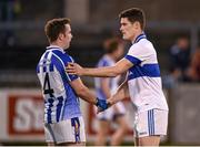 18 October 2014; Diarmuid Connolly, St Vincent’s, shakes hands with Stephen O'Connor, Ballyboden St Enda’s, after the game. Dublin County Senior Football Championship, Semi-Final, St Vincent’s v Ballyboden St Enda’s. Parnell Park, Dublin. Picture credit: Stephen McCarthy / SPORTSFILE