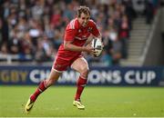 18 October 2014; Andrew Smith, Munster. European Rugby Champions Cup 2014/15, Pool 1, Round 1, Sale Sharks v Munster, AJ Bell Stadium, Sale, Greater Manchester, England. Picture credit: Brendan Moran / SPORTSFILE
