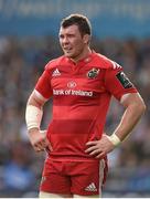 18 October 2014; Peter O'Mahony, Munster. European Rugby Champions Cup 2014/15, Pool 1, Round 1, Sale Sharks v Munster, AJ Bell Stadium, Sale, Greater Manchester, England. Picture credit: Brendan Moran / SPORTSFILE