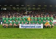 19 October 2014; The Donaghmore/Ashbourne squad. Meath County Senior Football Championship Final, Navan O'Mahonys v Donaghmore/Ashbourne, Páirc Tailteann, Navan, Co. Meath. Picture credit: Ramsey Cardy / SPORTSFILE