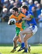 19 October 2014; Martin Farragher, Corofin, in action against David Cunnane, St Michael's. Galway County Senior Football Championship Final, Corofin v St Michael's, Tuam Stadium, Tuam, Co. Galway. Picture credit: Ray Ryan / SPORTSFILE